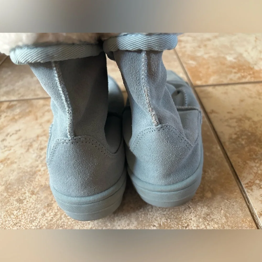 Cozy Blue Boots